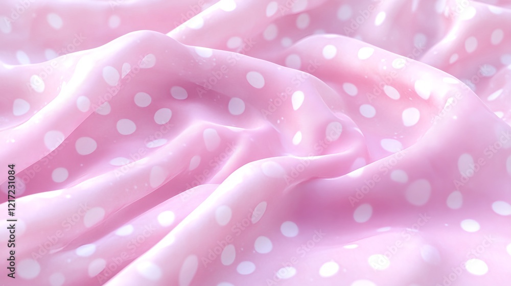 Pastel Pink Seamless Background with Gentle Polka Dots Texture Pastel Pink Seamless Background with Gentle Polka Dots Texture