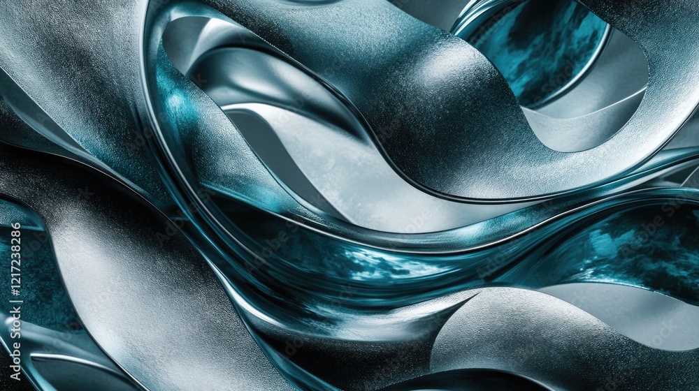 Naklejka premium Abstract Water Pattern