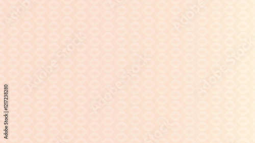 Foto Seamless Pastel Geometric Pattern
The design features overlapping circles and diamond shapes in light pink and beige, creating a visually appealing and repetitive design