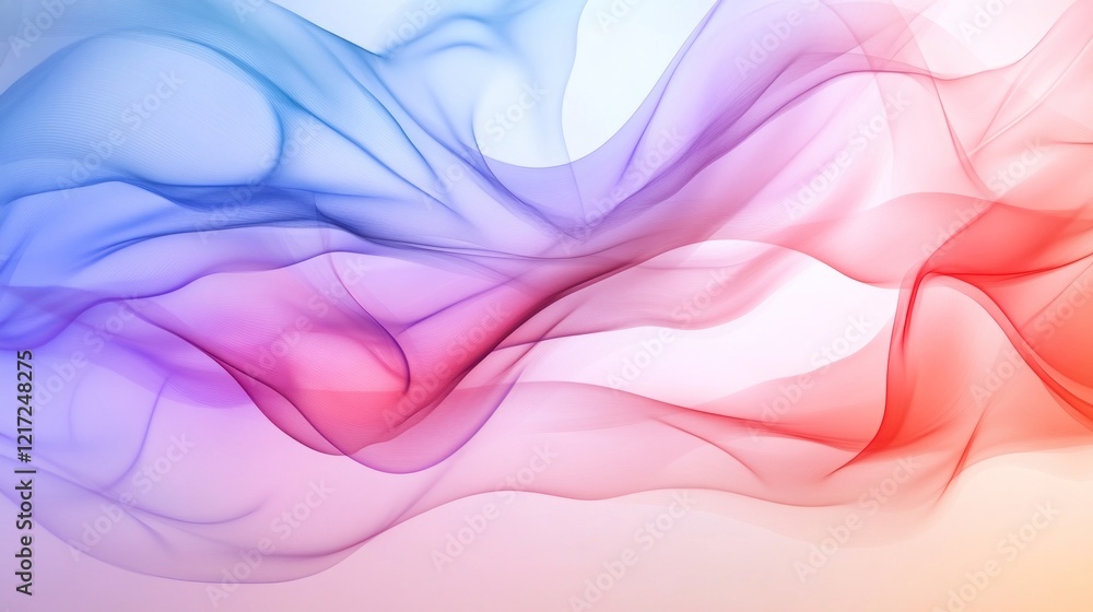 Abstract colorful smoke wave background. Abstract colorful smoke wave background.