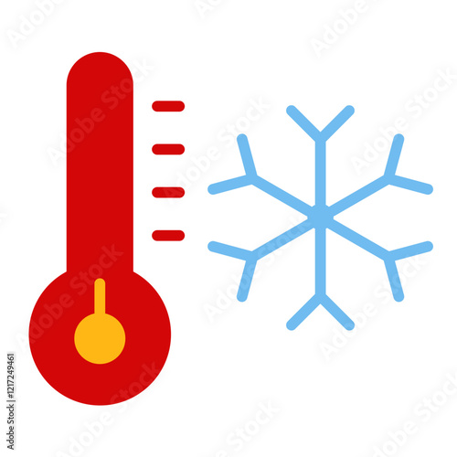 Hypothermia Icon Style