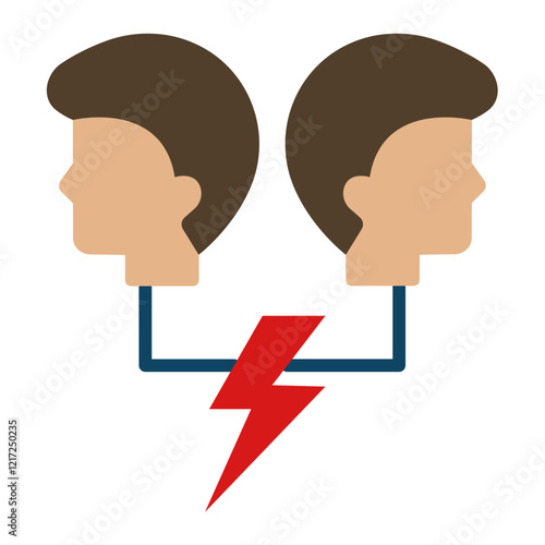 Conflicting Thoughts Icon Style