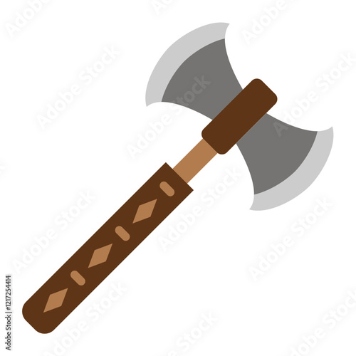 Viking Axe Icon Style