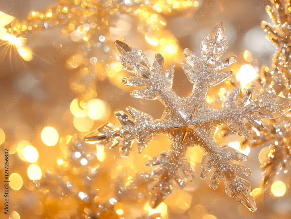 radiant crystal glitter snowflakes radiant crystal glitter snowflakes