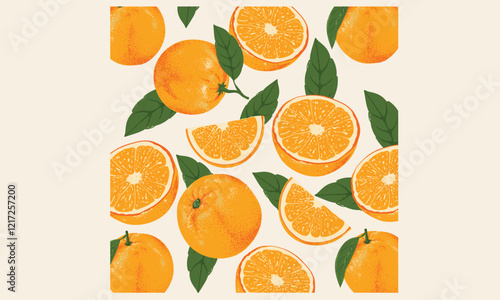 Oranges fruit artwork. Organic food artwork for for t-shirt. Organic farm poster design. Orange pattern art. Fresh orange fruit print. Nature fruit club print design.	