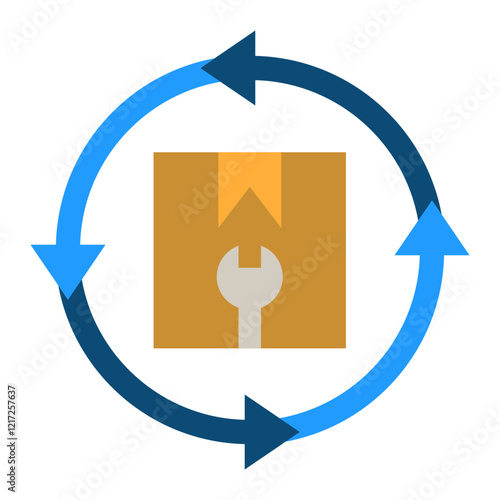 Product Remanufacturing Icon Style
