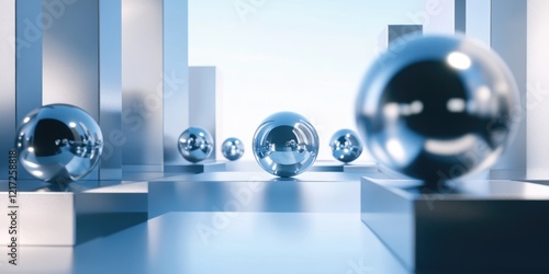 Spheres on Table