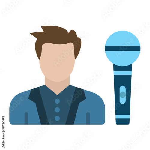 Host Male Icon Style