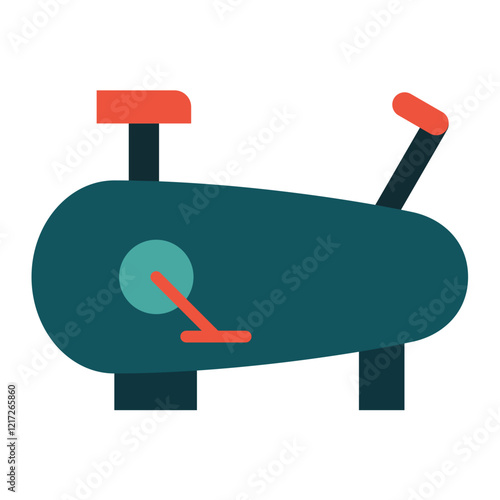 Bicycle Simulator Icon Style