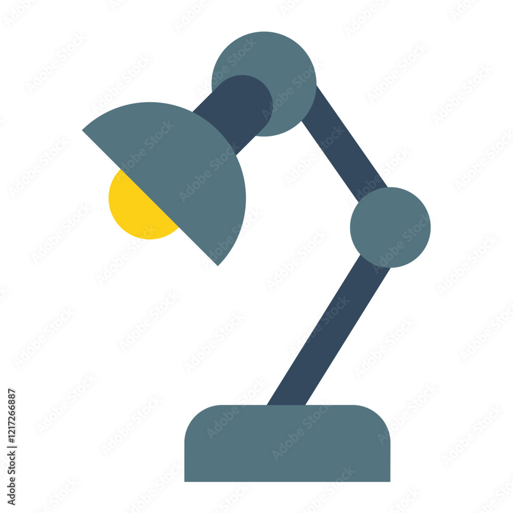 Desk Lamp Icon Style