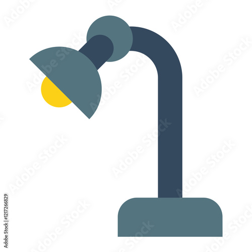 Book Lamp Icon Style
