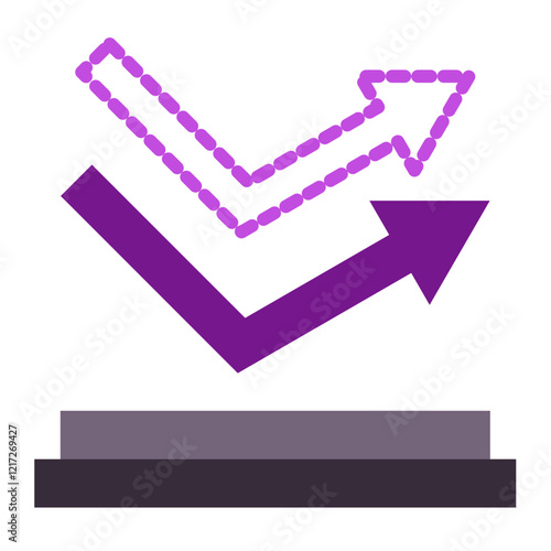 Anti Reflective Coating Icon Style