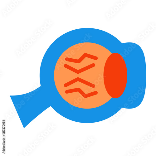 Optic Nerve Icon Style