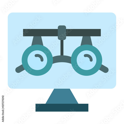 Optometry Icon Style