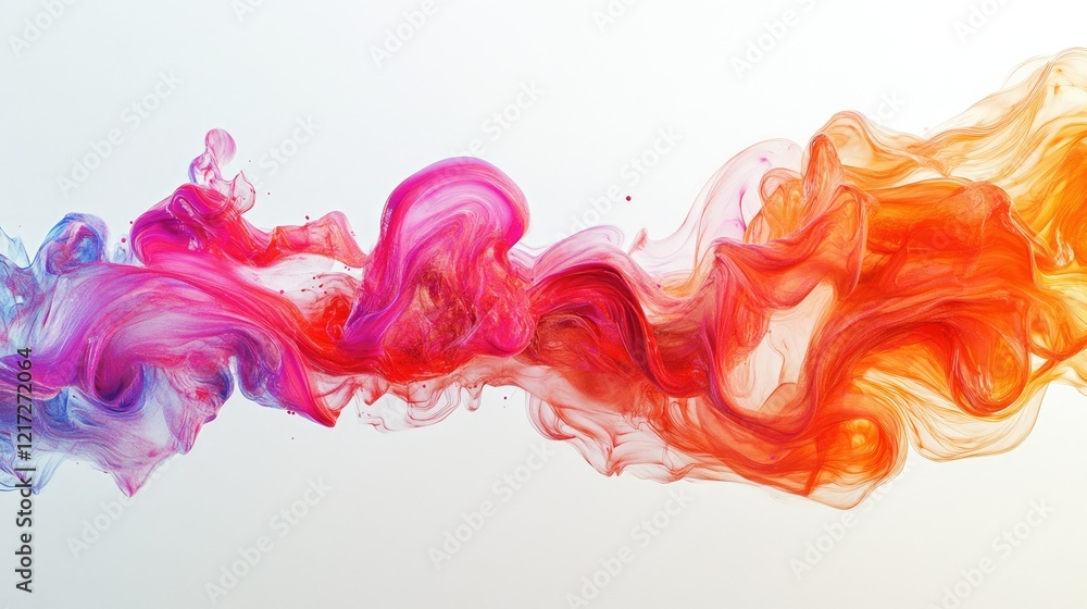 An abstract composition featuring flowing waves of vibrant colors, An abstract composition featuring flowing waves of vibrant colors,
