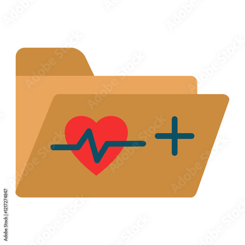 Medical File Icon Style