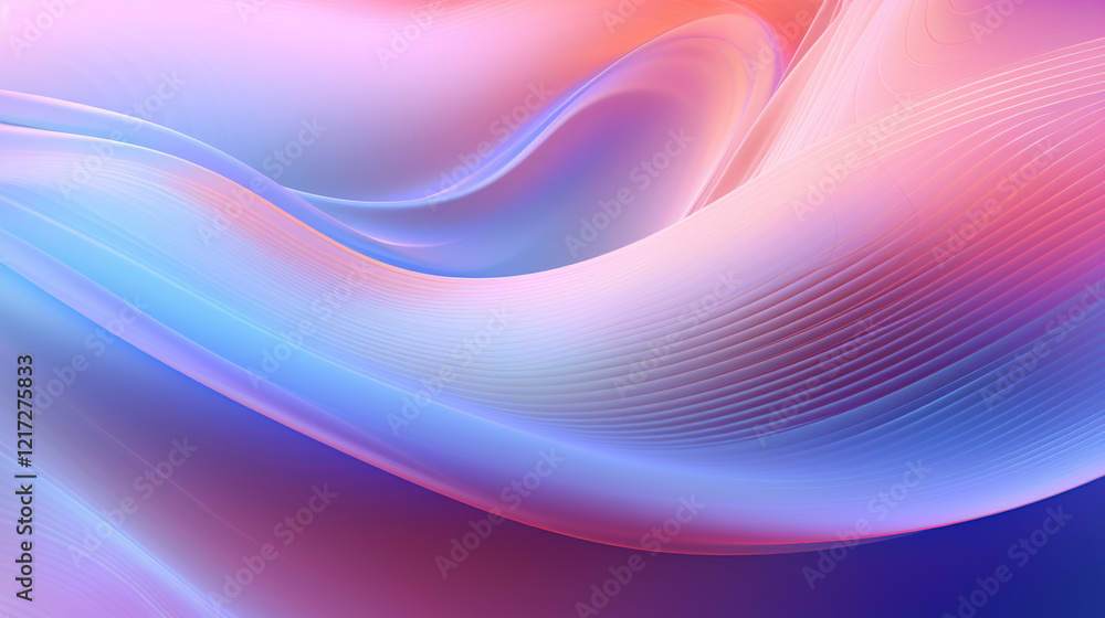 Abstract Color Waves Graphic Design Abstract Color Waves Graphic Design