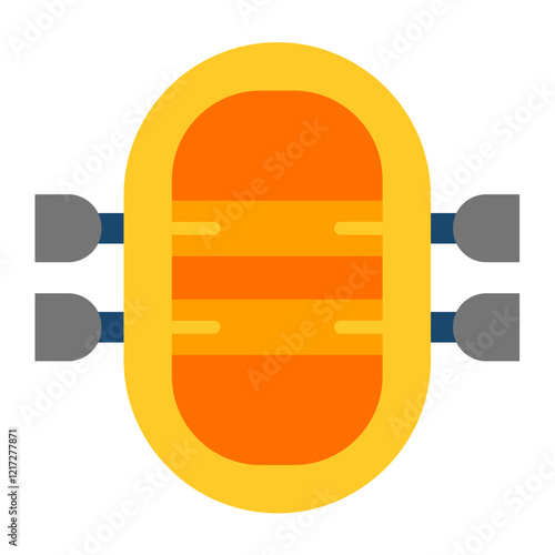 Rafting Icon Style
