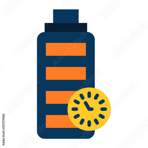 Battery Duration Icon Style