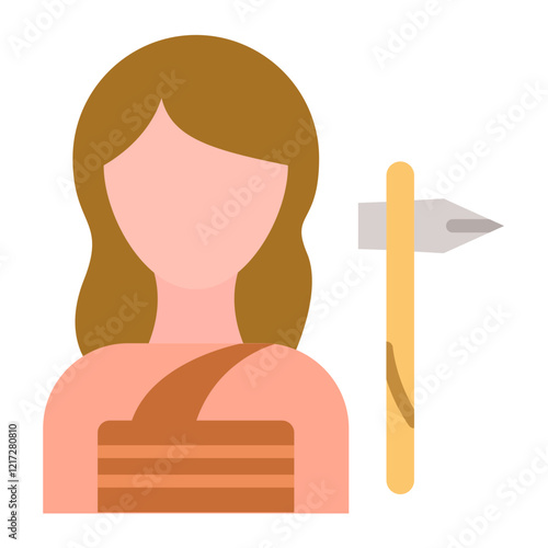 Cavewoman Icon Style