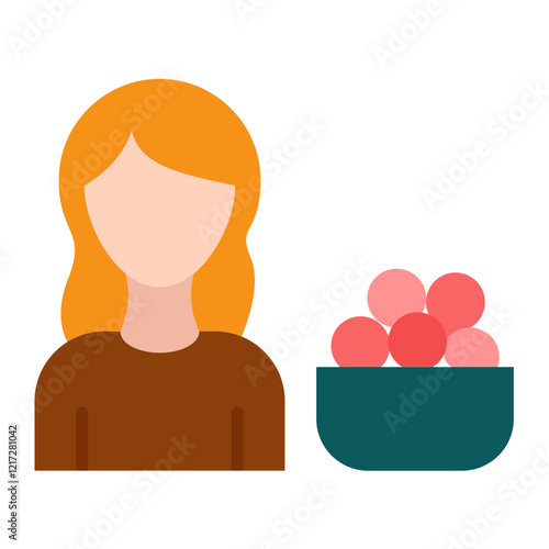 Gatherer Female Icon Style