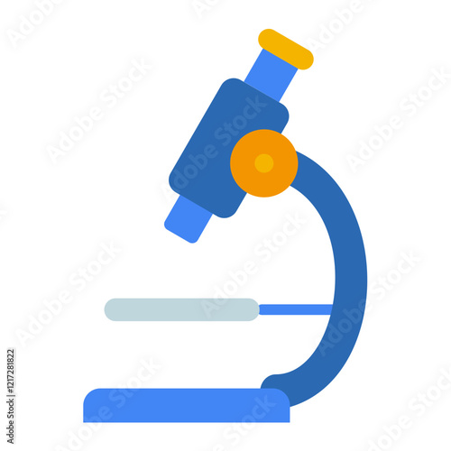 Microscope Icon Style