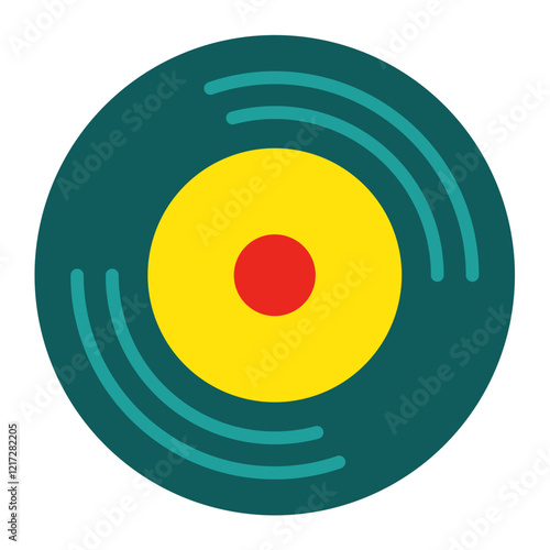 Vynil Icon Style