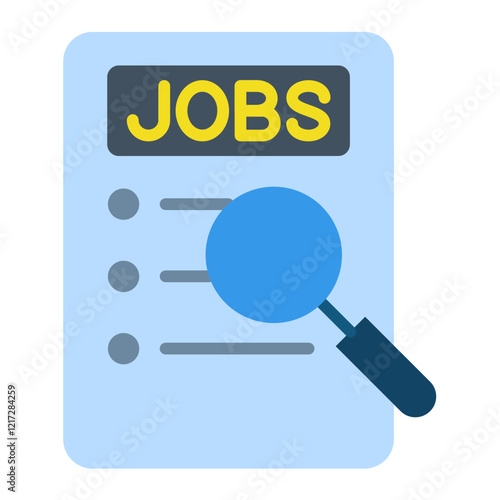 Job Searching Icon Style