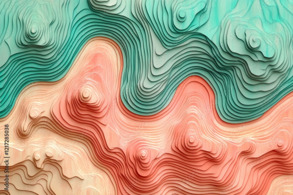 Abstract Terrain Sculpture Abstract Terrain Sculpture