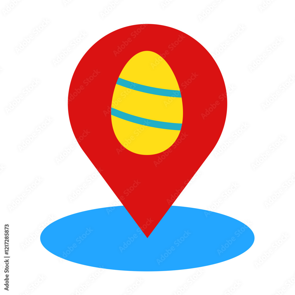 Easter Map Icon Style