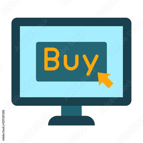 Online Buy Icon Style
