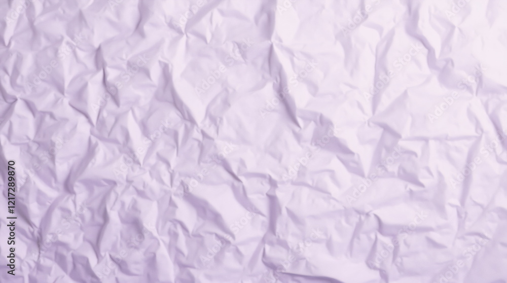 Obraz premium Crumpled Lavender paper background