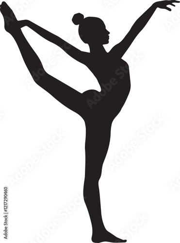 Gymnast Silhouette