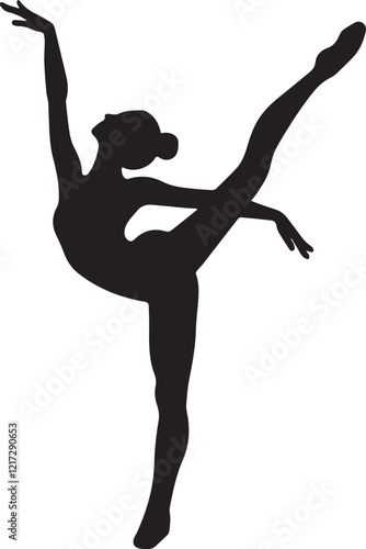 Gymnast Silhouette