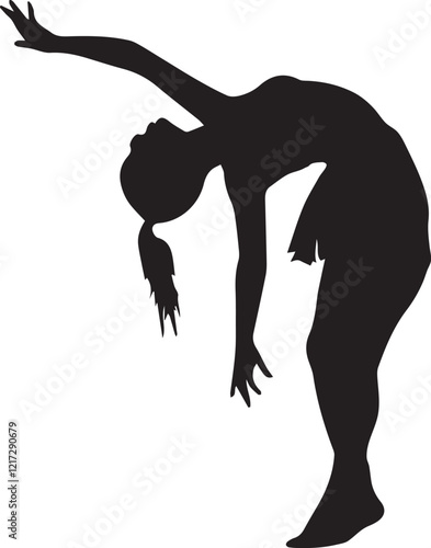 Gymnast Silhouette