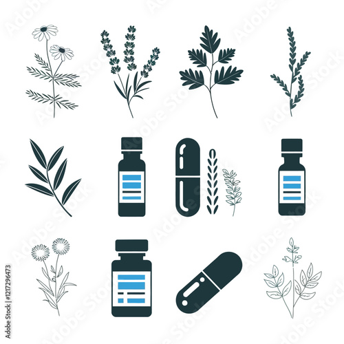 Modern Vector Icons. Ultimate Vector Icons Bundle.