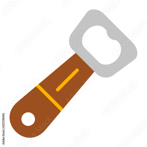 Bottle Opener Icon Style