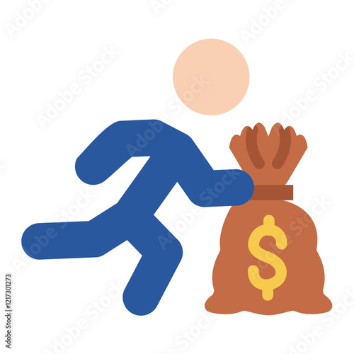 Burglary Icon Style