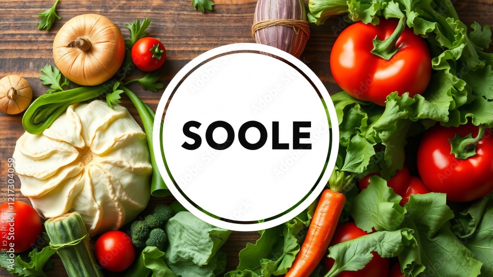 Soole A Vibrant Harvest of Fresh Vegetables and Herbs