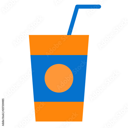 Soft Drink Icon Style