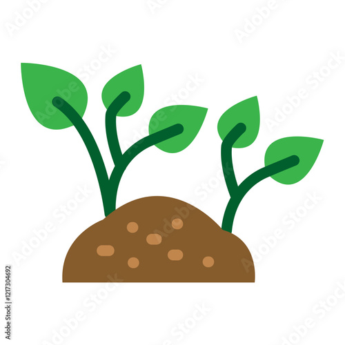 Agriculture Icon Style