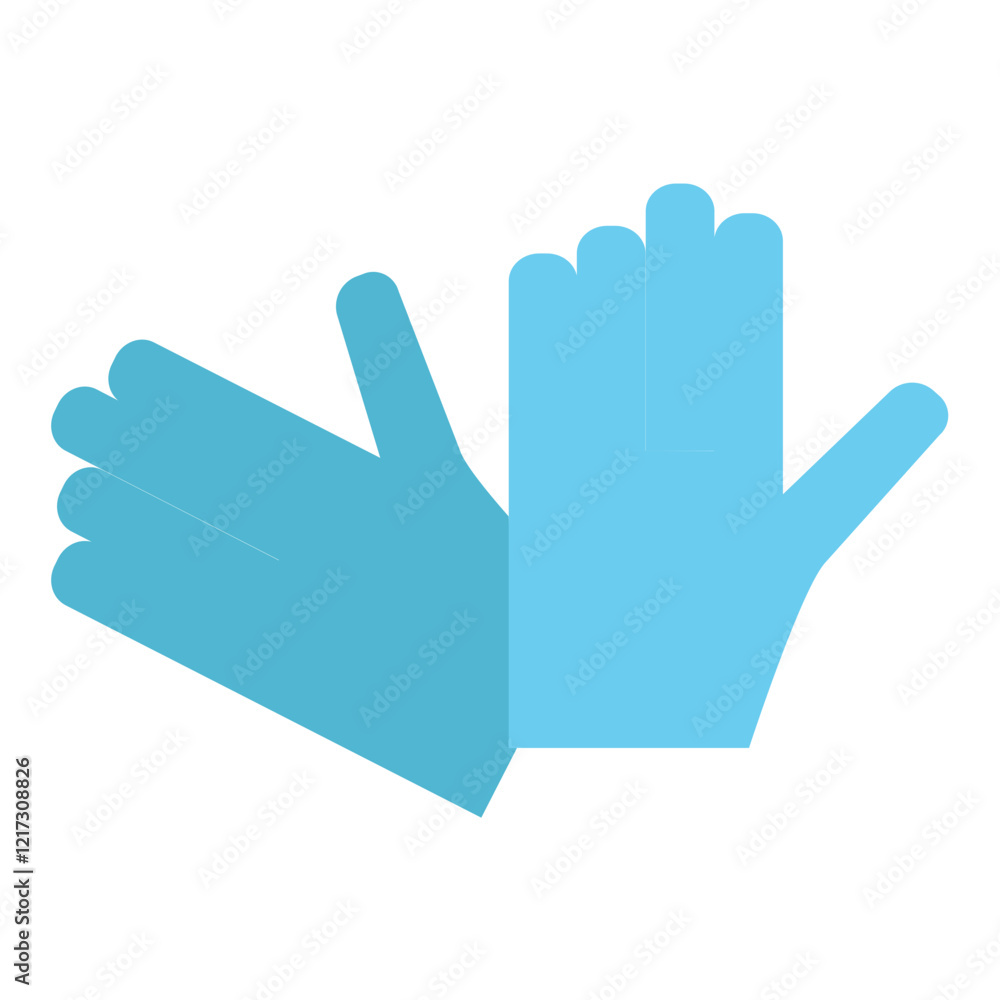 Obraz premium Gloves Icon Style