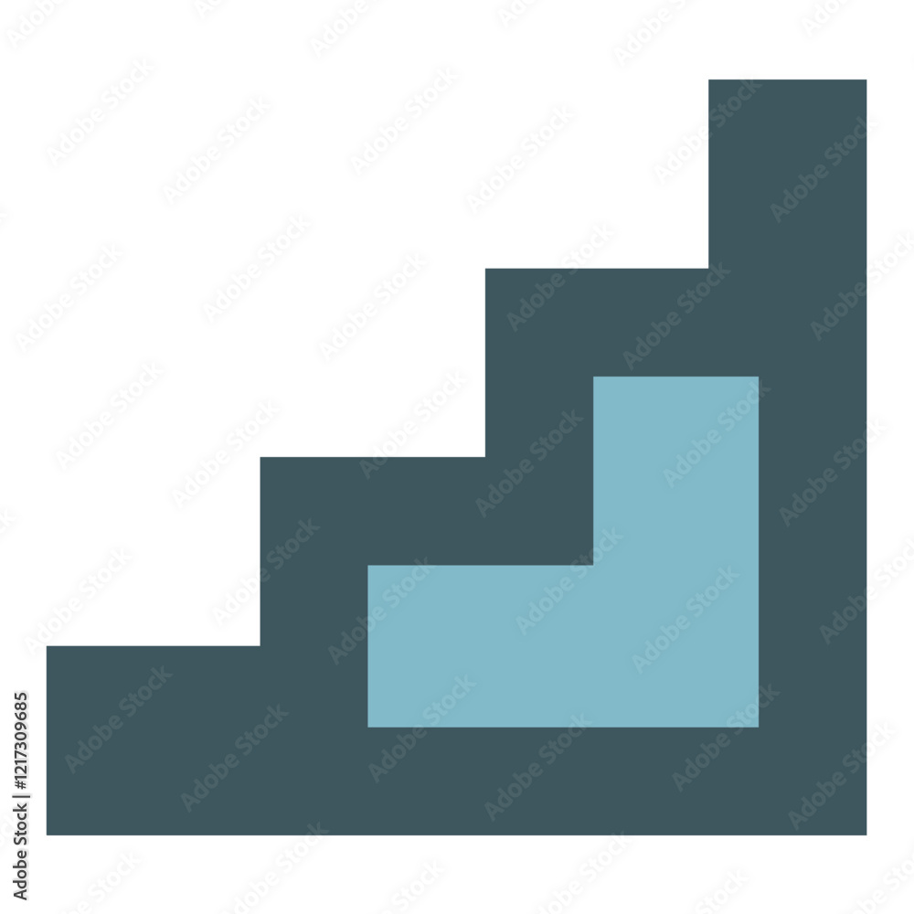 Staircase Icon Style