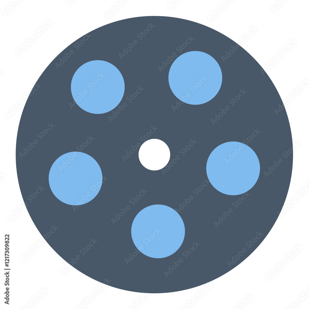 Film Reel Icon Style Film Reel Icon Style