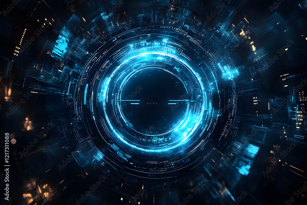 Fototapeta premium Cyber security HD backgrounds & wallpapers for your devices. Generative AI