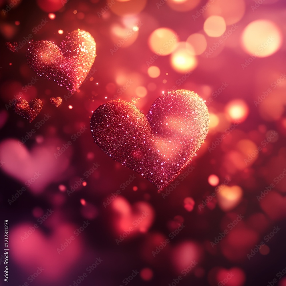 Abstract glowing heart shapes in vibrant pink tones with a soft bokeh effect, symbolizing love and celebration. Ideal for Valentine's Day, romantic events, and artistic holiday visuals. Abstract glowing heart shapes in vibrant pink tones with a soft bokeh effect, symbolizing love and celebration. Ideal for Valentine's Day, romantic events, and artistic holiday visuals.
