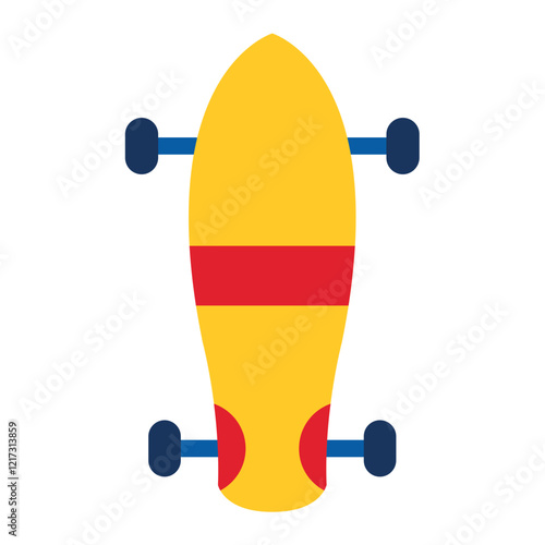 Longboard Icon Style