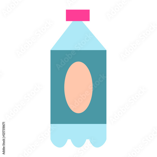 Milk Bottle Icon Style