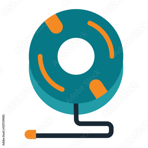 Snow Tube Icon Style
