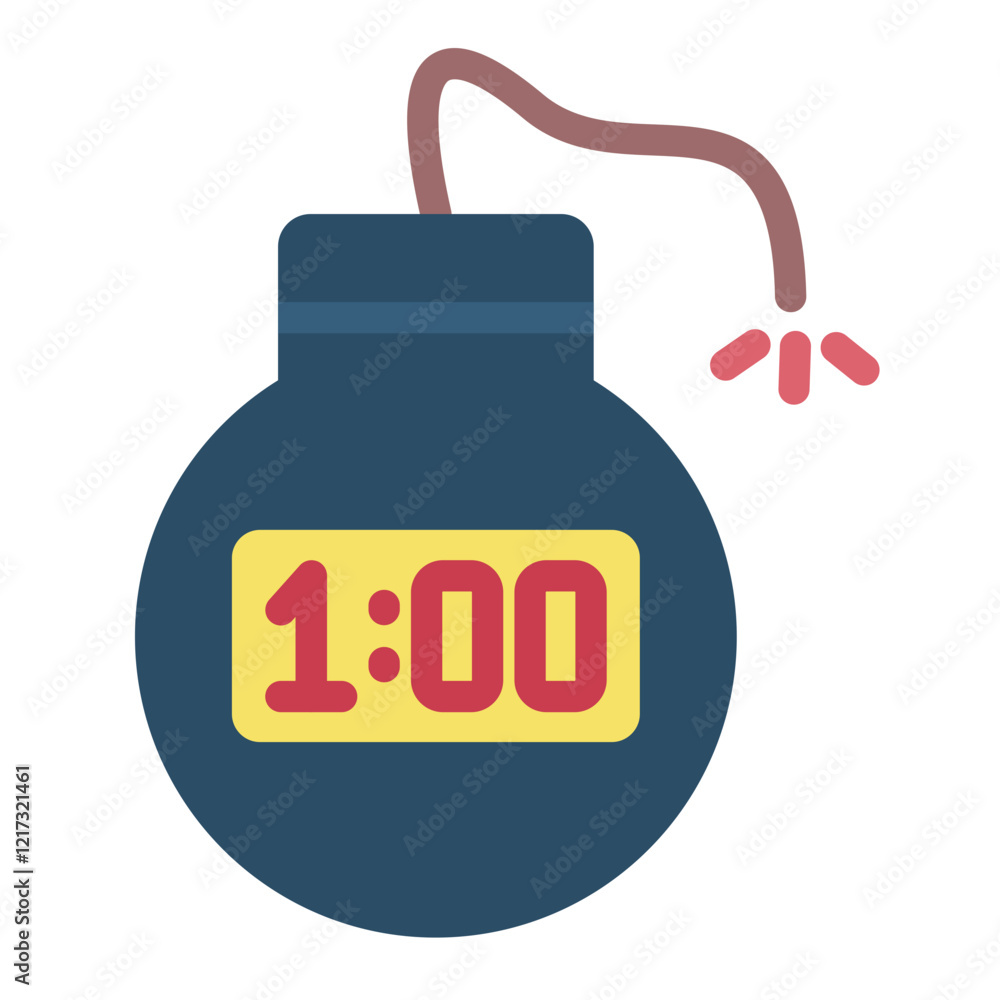 Time Bomb Icon Style Time Bomb Icon Style